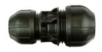 UTC transition reducing repair coupler for joining or repairing pipes of mixed sizes and materials across Class C, Class D, copper, galvanized iron, and PVC.