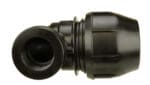 Large bore IPS‑OD large bore ACME elbow designed for secure pipe direction changes compatible with ACME thread systems.