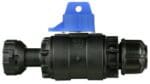 Philmac FAST FIT Curb Stop with CTS × Meter connection for fast, corrosion‑free service line installation.