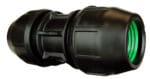 Large bore IPS‑OD slip coupler designed for repairing or extending HDPE pipelines with a smooth, easy‑install compression joint.