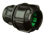 IPS‑OD female adaptor allowing a secure transition between HDPE pipe and female NPT threaded fittings.