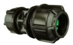 IPS‑OD reducing coupler designed to join HDPE pipes of different outside diameters in a reliable compression connection.